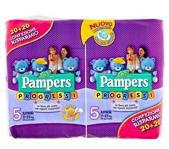 PAMPERS SIZE 5 SUN & MOON NAPPIES CARRY PACK OF 40pcs