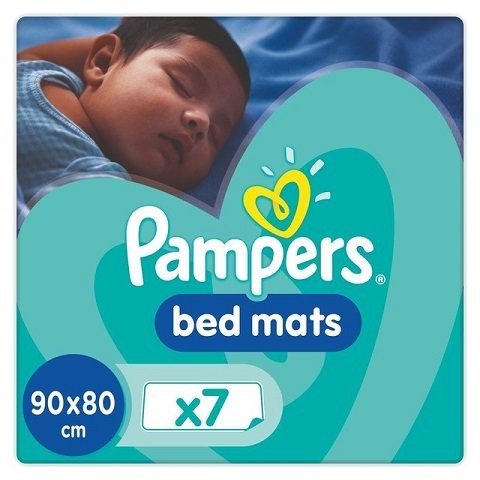PAMPERS BED MATS COMPACT BAG PACK OF 7pcs