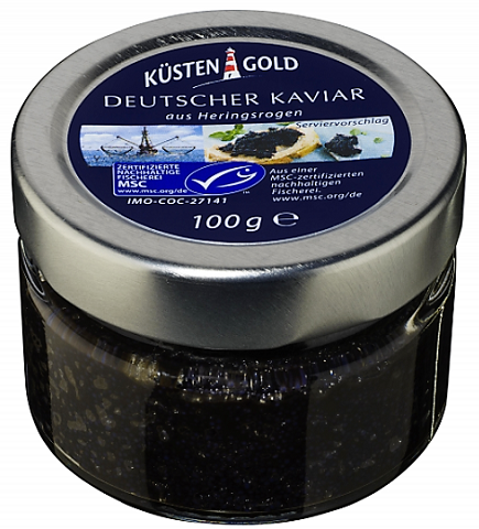 CAVIAR GERMAN BY KUESTENGOLD FROM HERRINGS 100g
