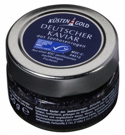 CAVIAR GERMAN BY KUESTENGOLD FROM HERRINGS 50g
