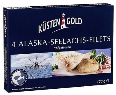 ALASKA SEAWEED FILLETS (FROZEN) BY KUESTENGOLD 400g