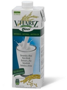 VITARIZ NATURAL ORGANIC RICE DRINK BY ALINOR 1L