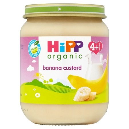 HIPP ORGANIC BANANA CUSTARD 125g STAGE 1 (4 months+)