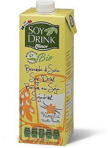 SOY DRINK WITH ORGANIC VANILLA AROMA BY ALINOR 1L