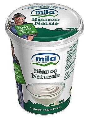 NATURAL WHITE WHOLE YOGURT BY MILA 400g