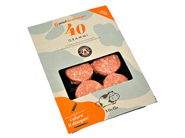 VEAL HAMBURGER VITELLO MINI 160g