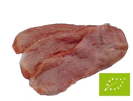 PORK STEAK FROM ORGANIC MEAT BY MONTANELLA 180g