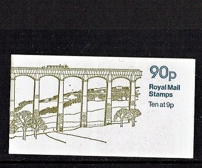 GB QUEEN ELIZABETH II 1978 BRITISH CANALS SERIES STAMPS BOOKLET SGFG3 MNH