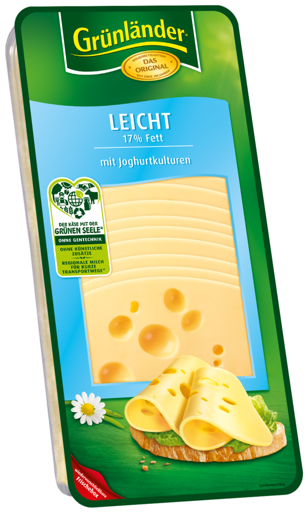 CHEESE GRUENLAENDER LIGHT 500g