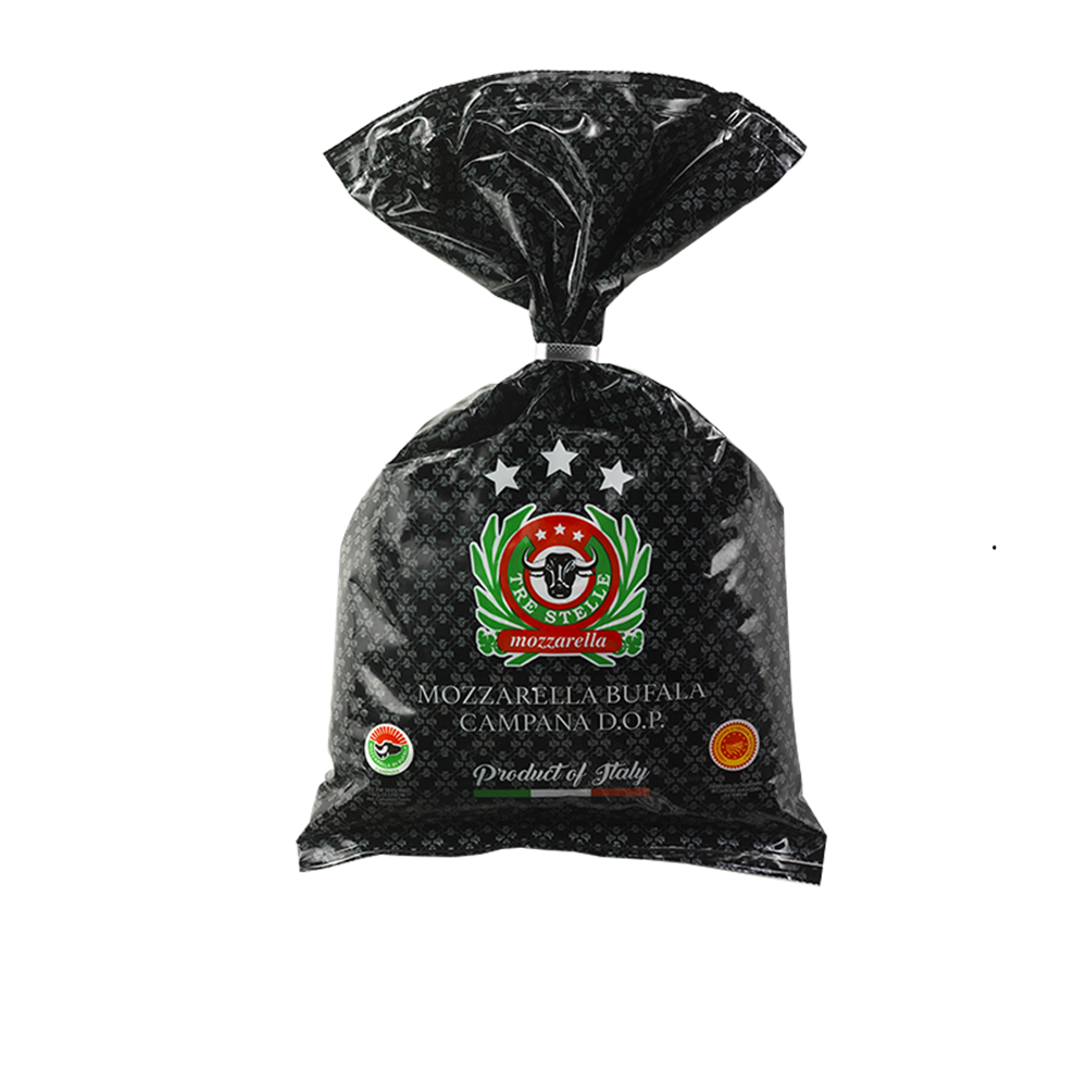 TRE STELLE MOZZARELLA BUFALA CAMPANA D.O.P. 250g TRE STELLE MOZZARELLA BUFALA CAMPANA D.O.P. 250g