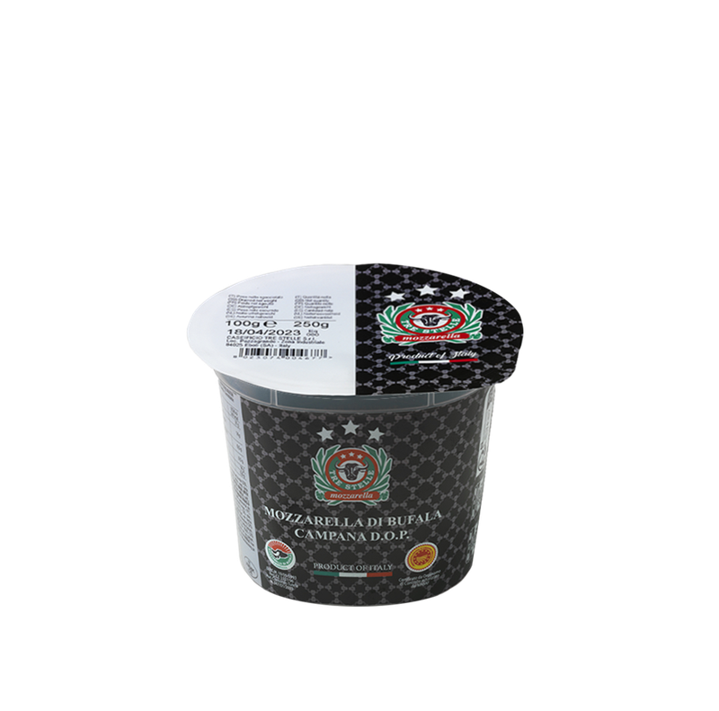 TRE STELLE MOZZARELLA BUFALA CAMPANA D.O.P. 125g