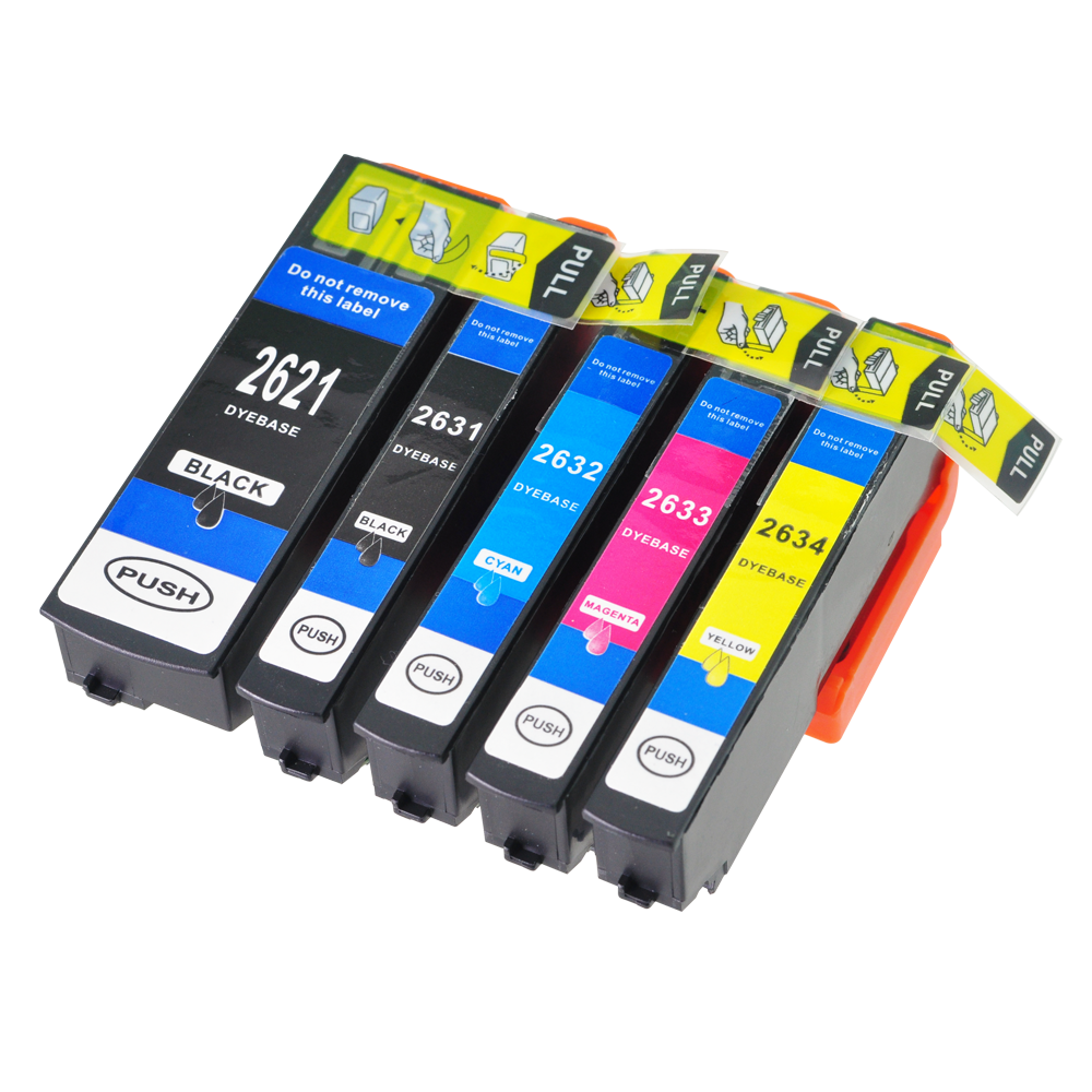 Compatible Epson 26XL T2636 Multipack [E2621/T2631/2/3/4]