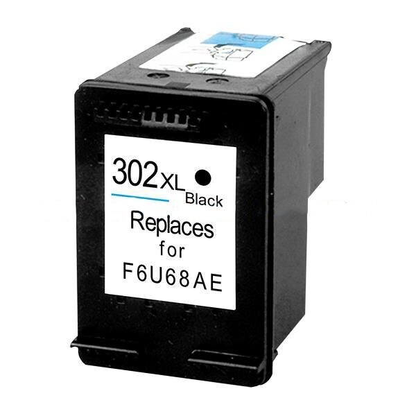 Compatible HP F6U68AE Black Ink HP 302XL