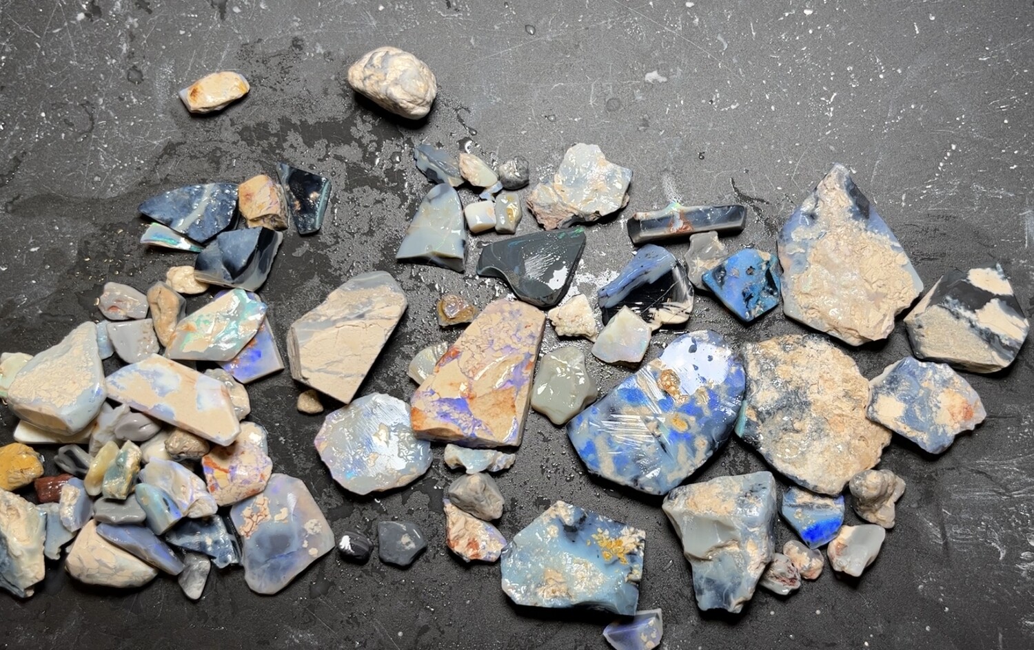 Lightning Ridge Rough Opal parcel 965ct