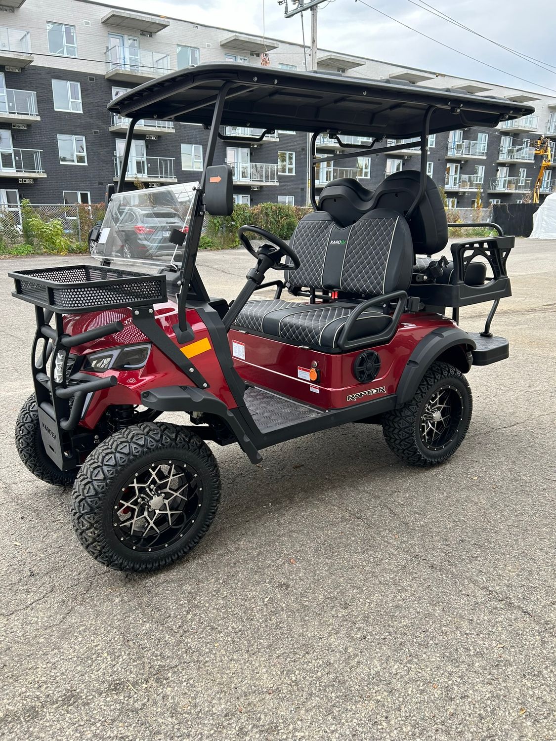 Karo ev Raptor rouge 2025 LITHIUM