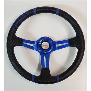 Volant Mad racer bleu