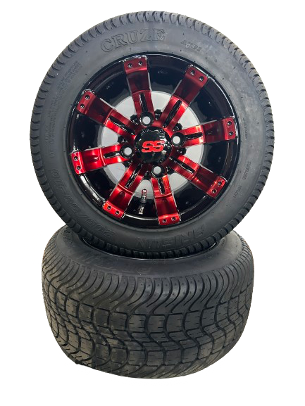 Mag-12" Tempest red & black - low profile