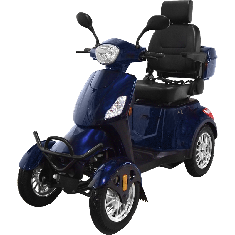 Rickshaw 4 X bleu