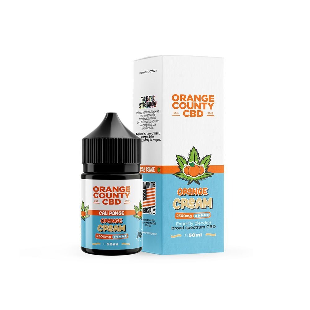 50ml 5% 2500mg Orange Cream