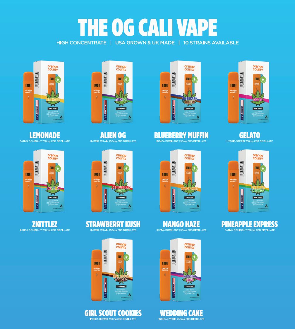 Cali Vape Pen 750mg/g