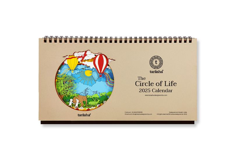 &#39;The Circle of Life&#39; Calendar 2025