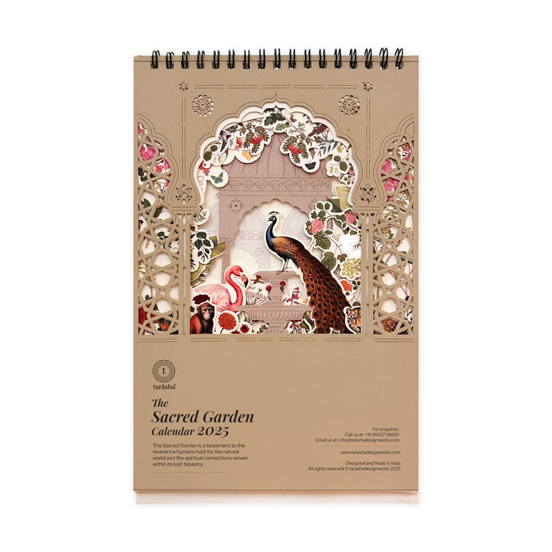 &#39;The Sacred Garden&#39; Calendar 2025