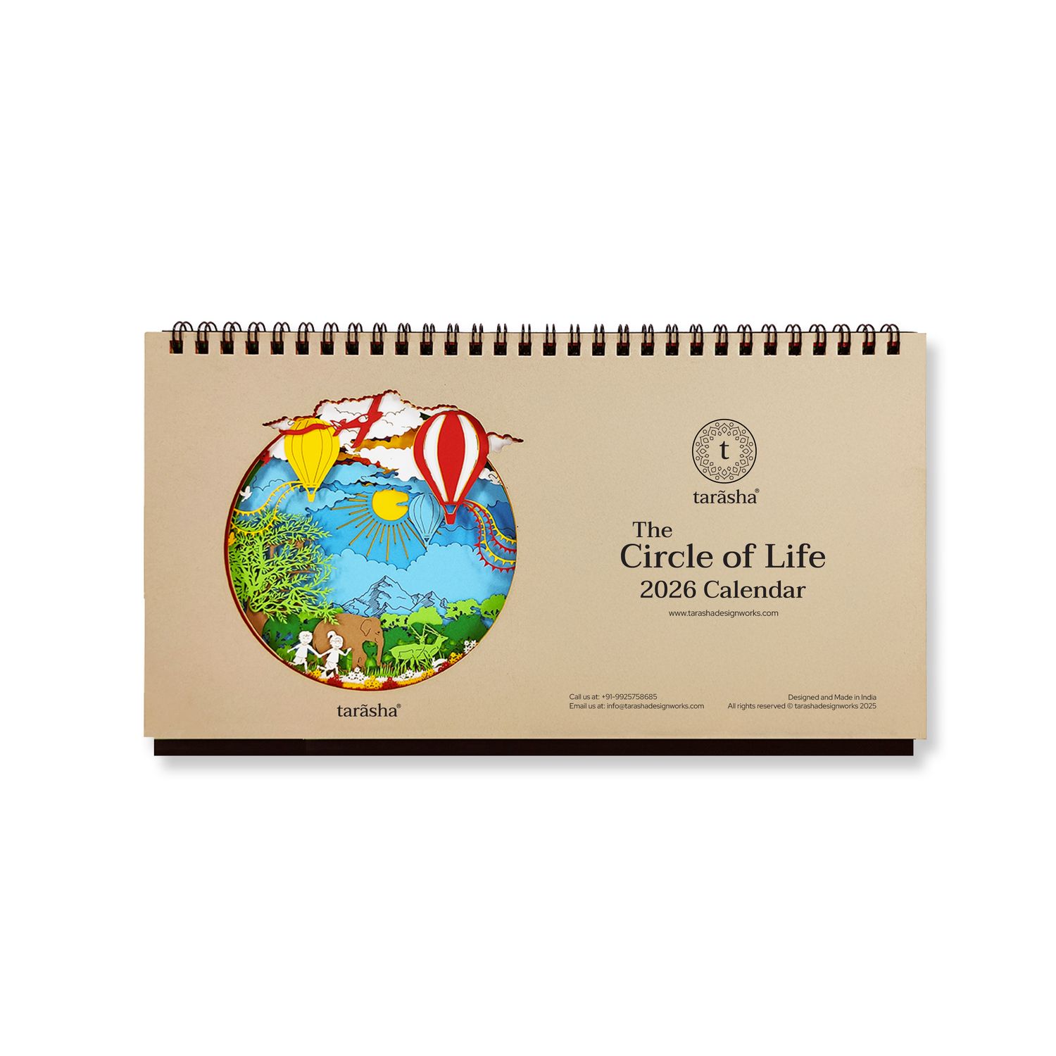 'The Circle of Life' Calendar 2026