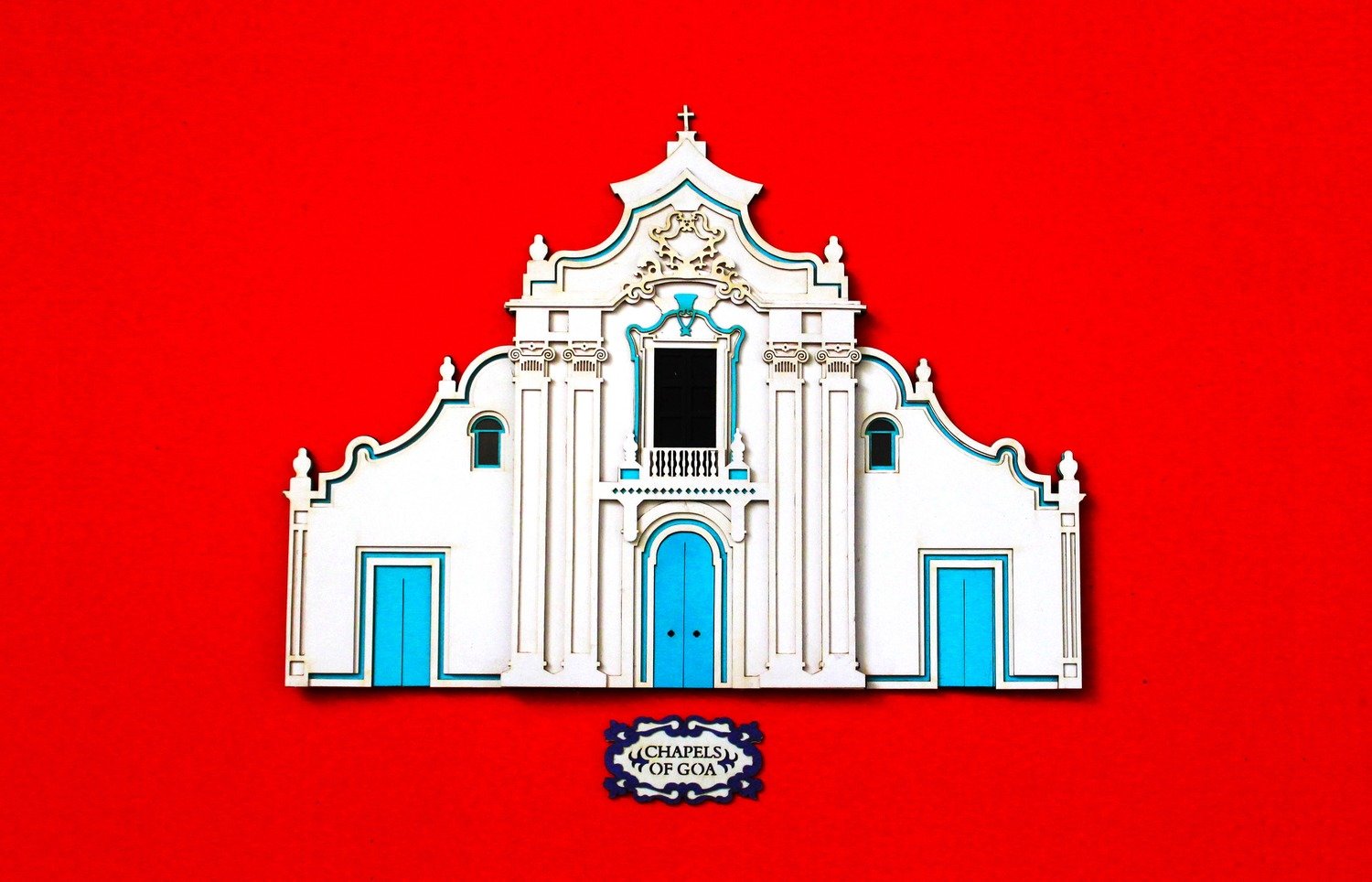 Chapel in Old Goa_Red