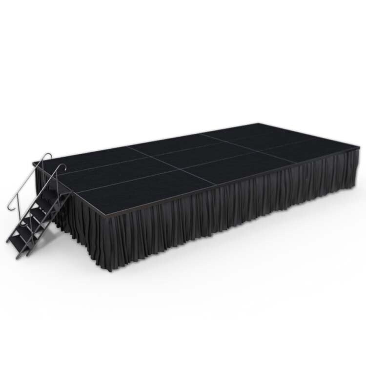 Skirting Black Velour