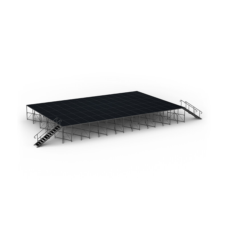 60' x 40' x 4'-7' Portable Stage Kit