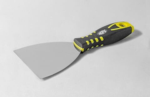 SPATOLA IN ACCIAIO INOX, LAMA  A CAMPANA