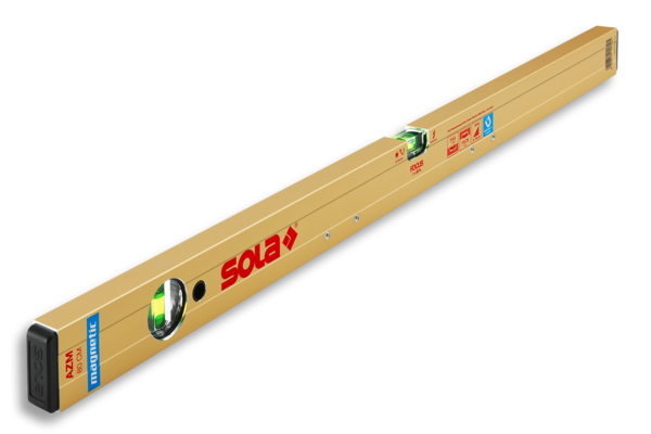 AZM Livella a bolla d'aria magnetica in alluminio