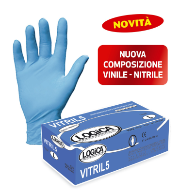 VITRIL5 Guanti da lavoro conf. 100 pezzi
