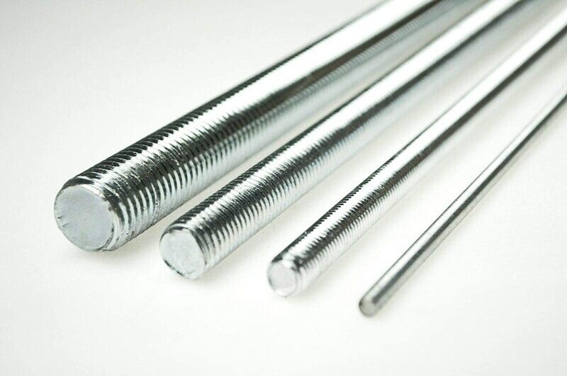 Barra filettata Fischer in acciaio zincato galvanizzato M10 da 1 mt