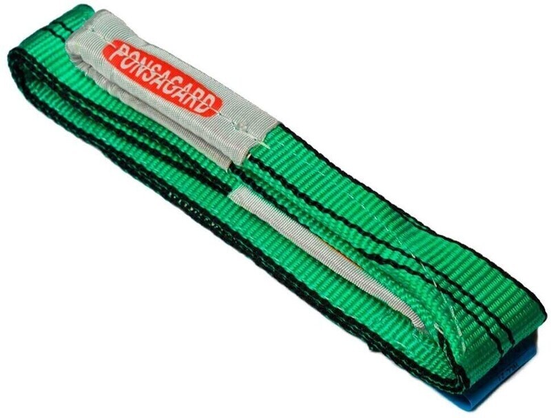 Cinghia verde ponsagard 2 TN 5 mt art. 030161005402