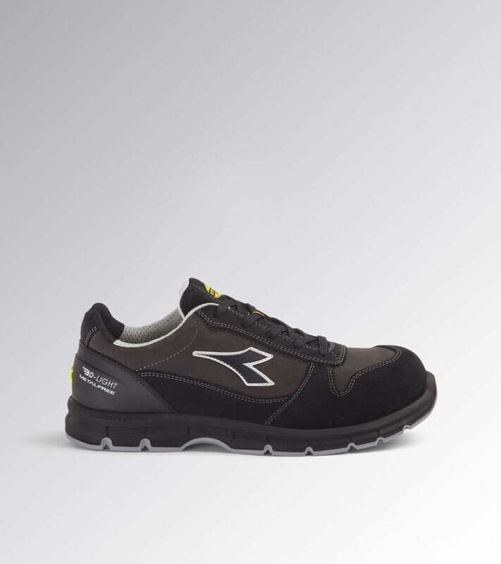 RUN LOW MET FREE S3L nero/grigio antracite Calzatura antinfortunistica Diadora Utility