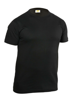 897ET T-shirt cotone tubolare nera