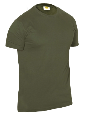 898ET T-shirt cotone tubolare verde militare