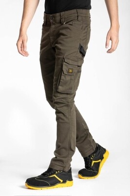 JOBC military green Pantalone da lavoro RICA LEWIS