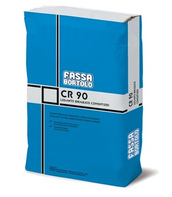 CR90 Legante idraulico cementizio a presa ultra rapida da 5 kg
