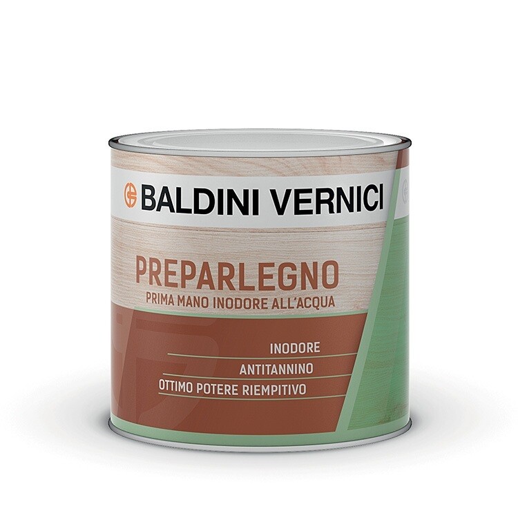 PREPARLEGNO Prima mano inodore all’acqua