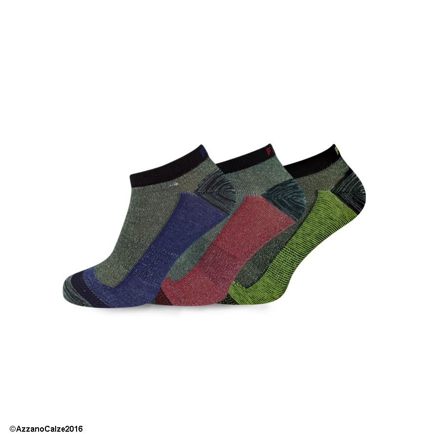 AZZANO CALZE LIGHT 3 paia Sneakertg tg. 39/46