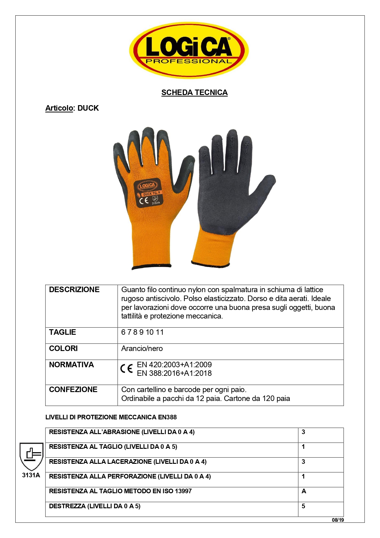 DUCK - Guanti da lavoro