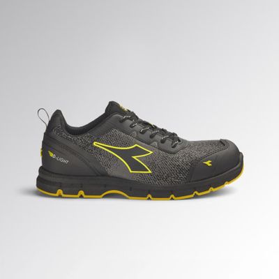 SCARPA ANTINFORTUNISTICA DIADORA UTILITY RUN ATOM EVO LOW S3S grigio acciaio/nero