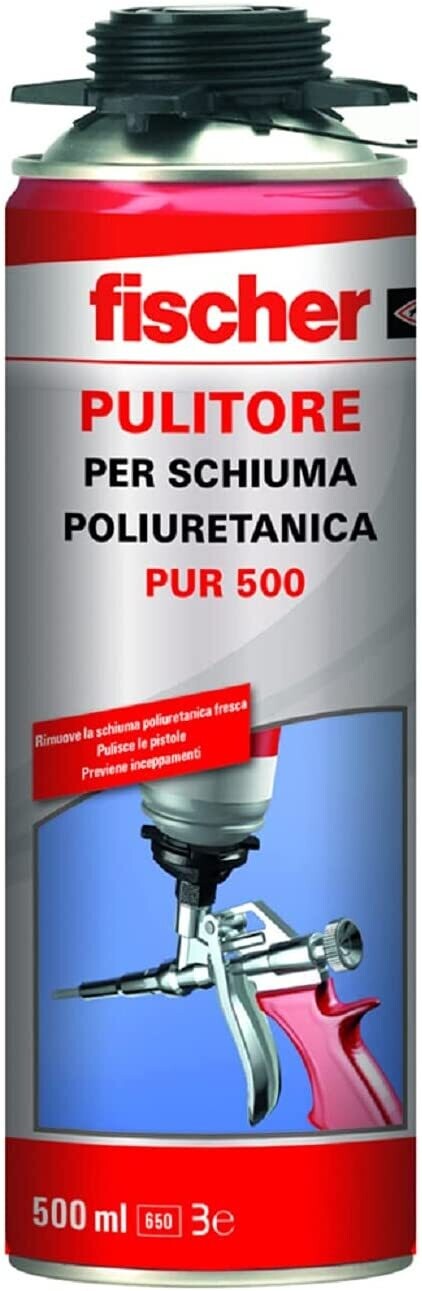 PUR 500 Pulitore per schiuma poliuretanica PUR 500 Pulitore per schiuma poliuretanica