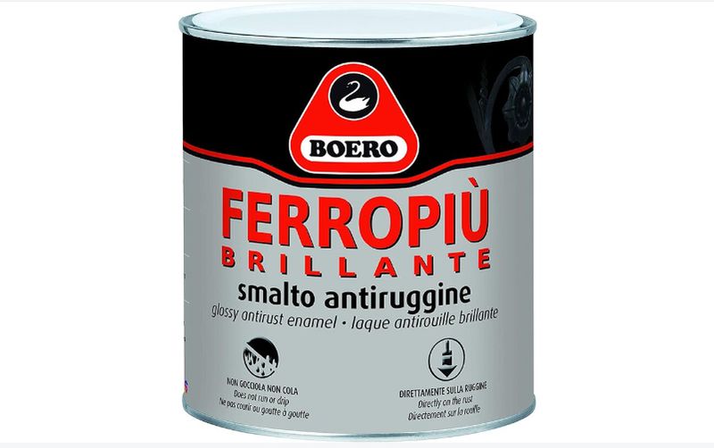 FERROPIÙ Smalto antiruggine brillante da 2,50 lt