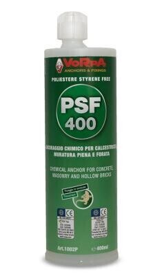 Ancorante chimico FIX PSF 400 CE POLIESTERE da 400 ml Ancorante chimico FIX PSF 400 CE POLIESTERE da 400 ml