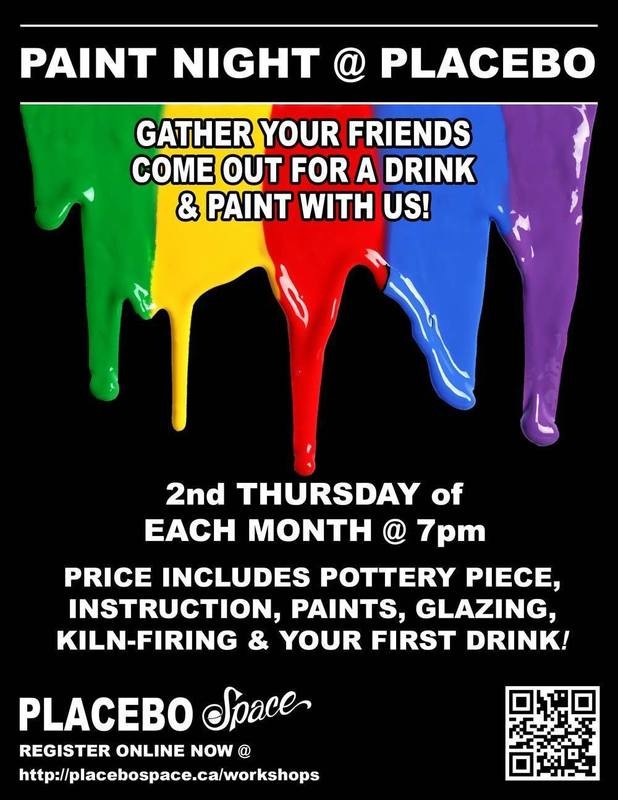 REGISTRATION: Paint Night @ Placebo Space