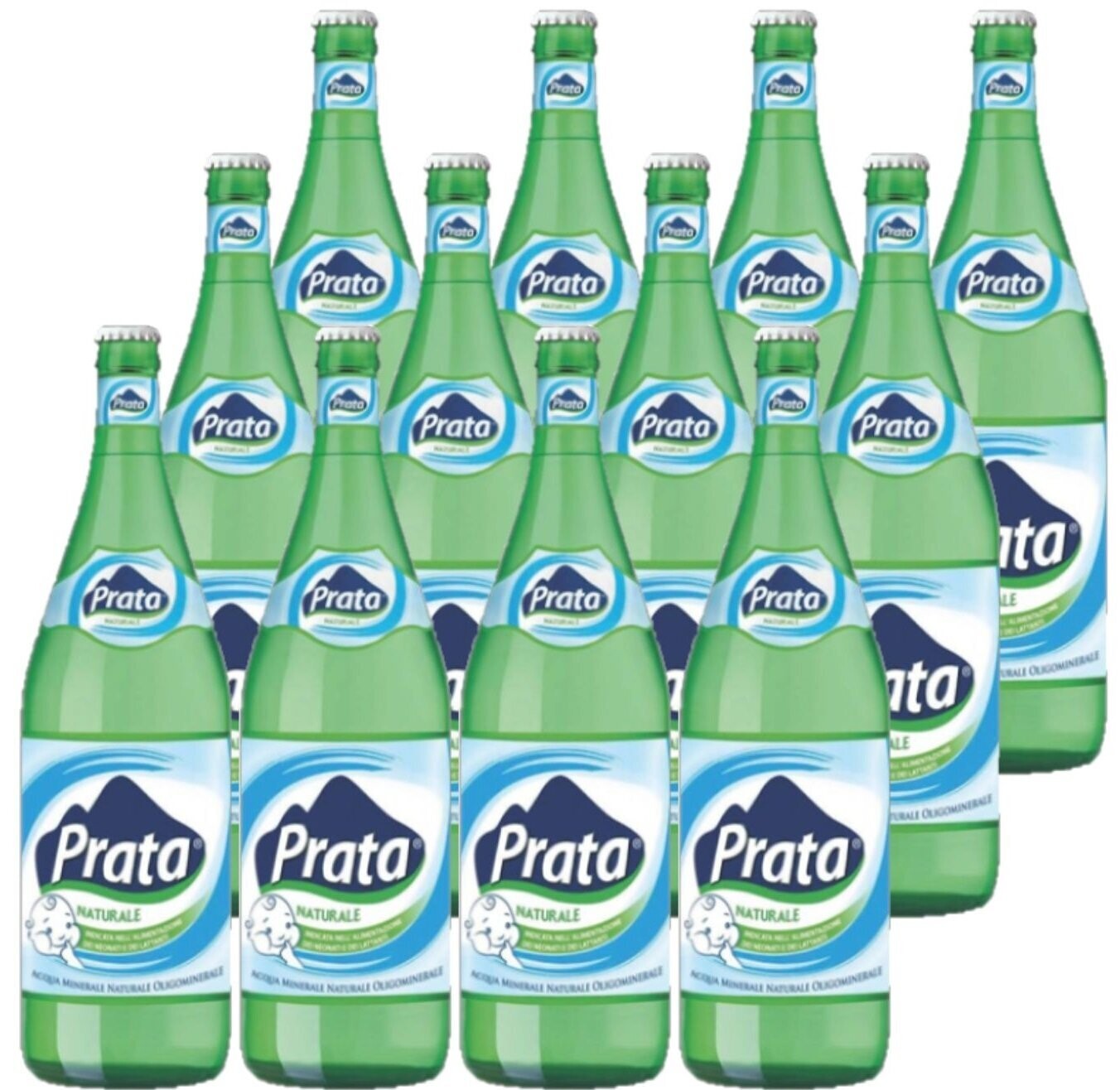 PRATA 1 LT VETRO  X 12 CS-
