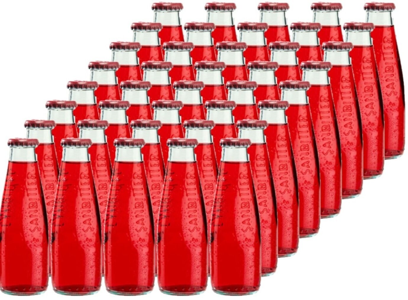 SANBITTER ROSSO 10 CL VETRO X 40 CF-